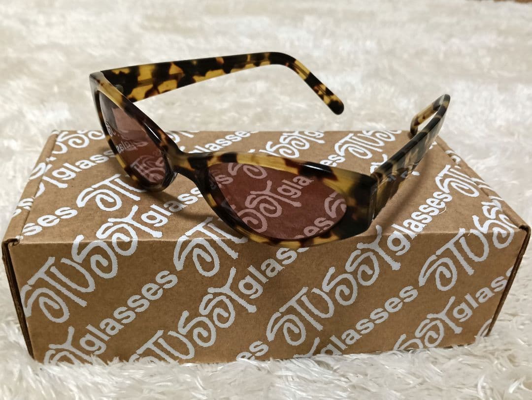 OLD STUSSY サングラス オーバル べっ甲柄 ヴィンテージデザイン
