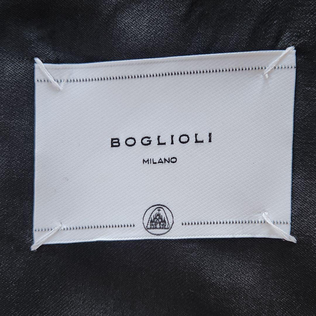 希少✨XXXL相当 BOGLIOLI テーラードジャケットアンコン 艶感◎ 軽量