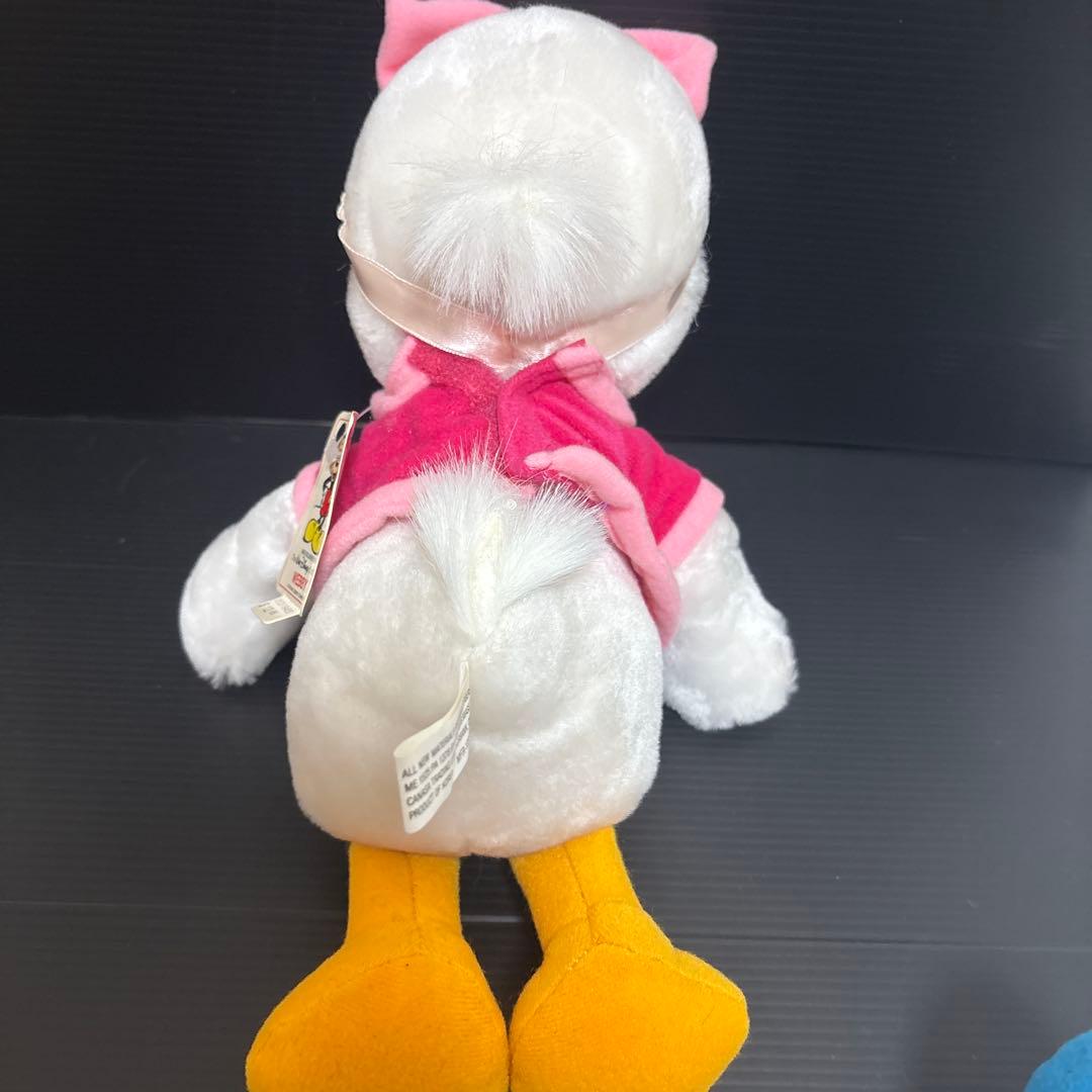 希少品　ドナルドダック＆デイジー　ぬいぐるみ　タグ付き　ヴィンテージ　レトロ