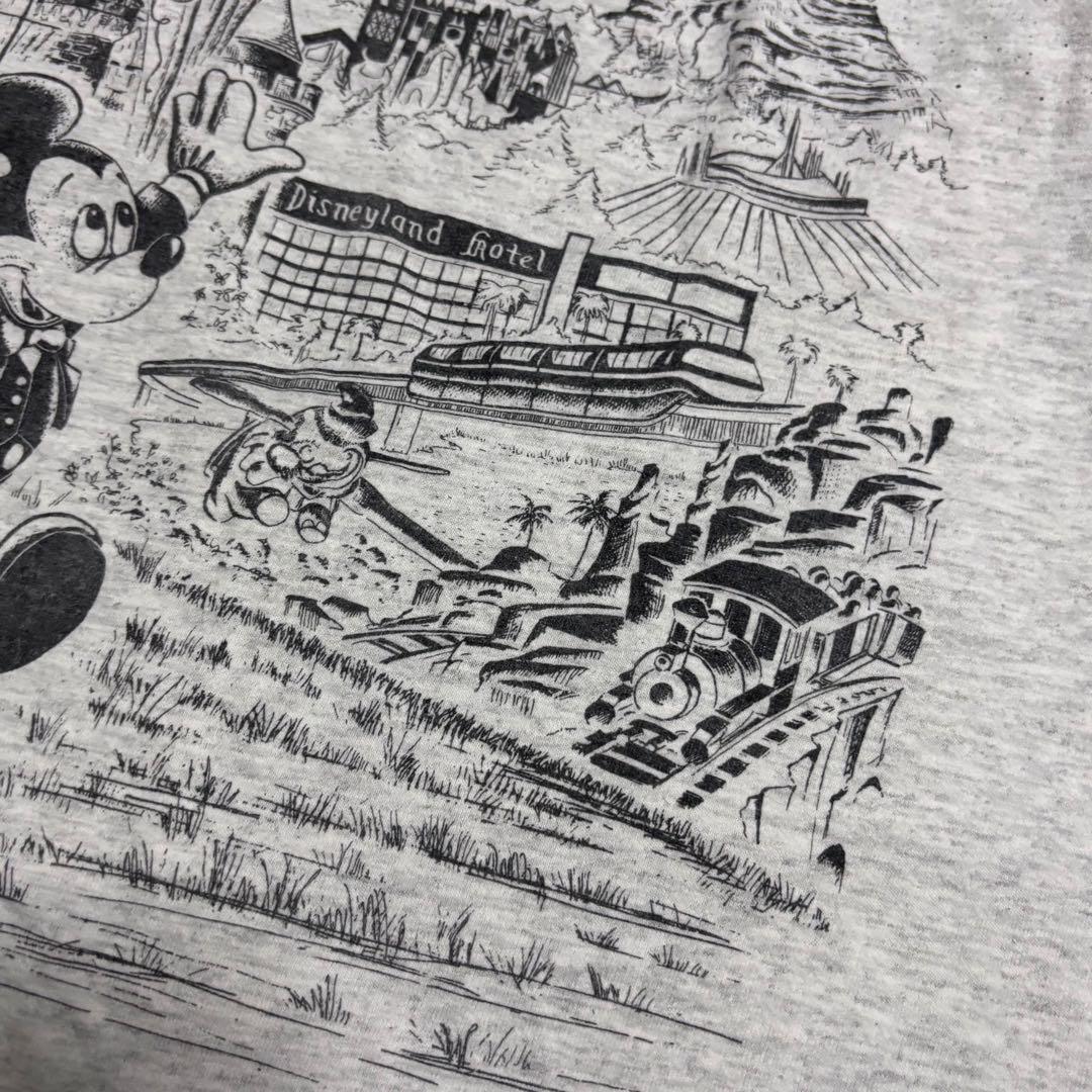 激レア 90s Disney ヴィンテージ Tシャツ アトラクション ミッキー