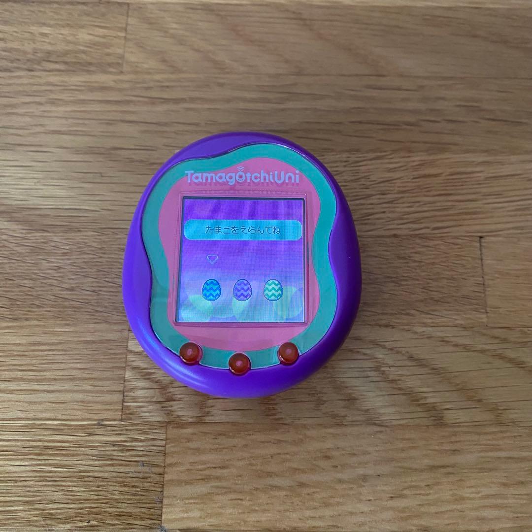 Tamagotchi Uni purple 海外版 動作確認済み