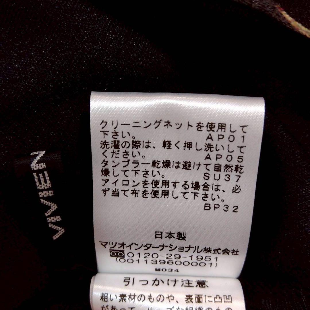 ヴィヴィアンタム ワンピース 40 L ブラック 花柄