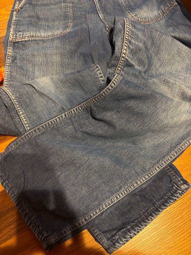 60’S デニム　ランチパンツ　ヴィンテージ　裏ネル　WALDESジッパー