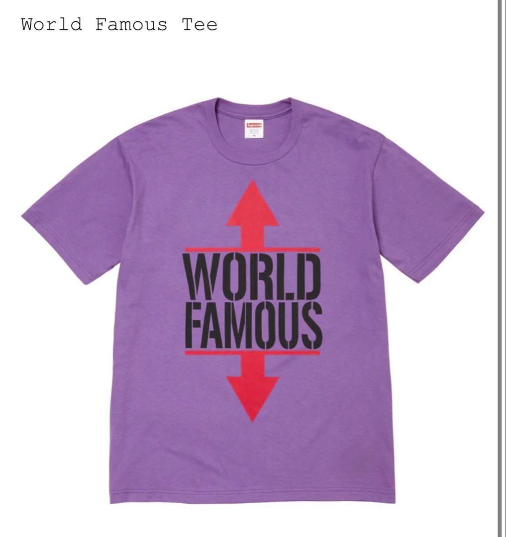 Supreme 26SS World Famous Tee Sサイズ