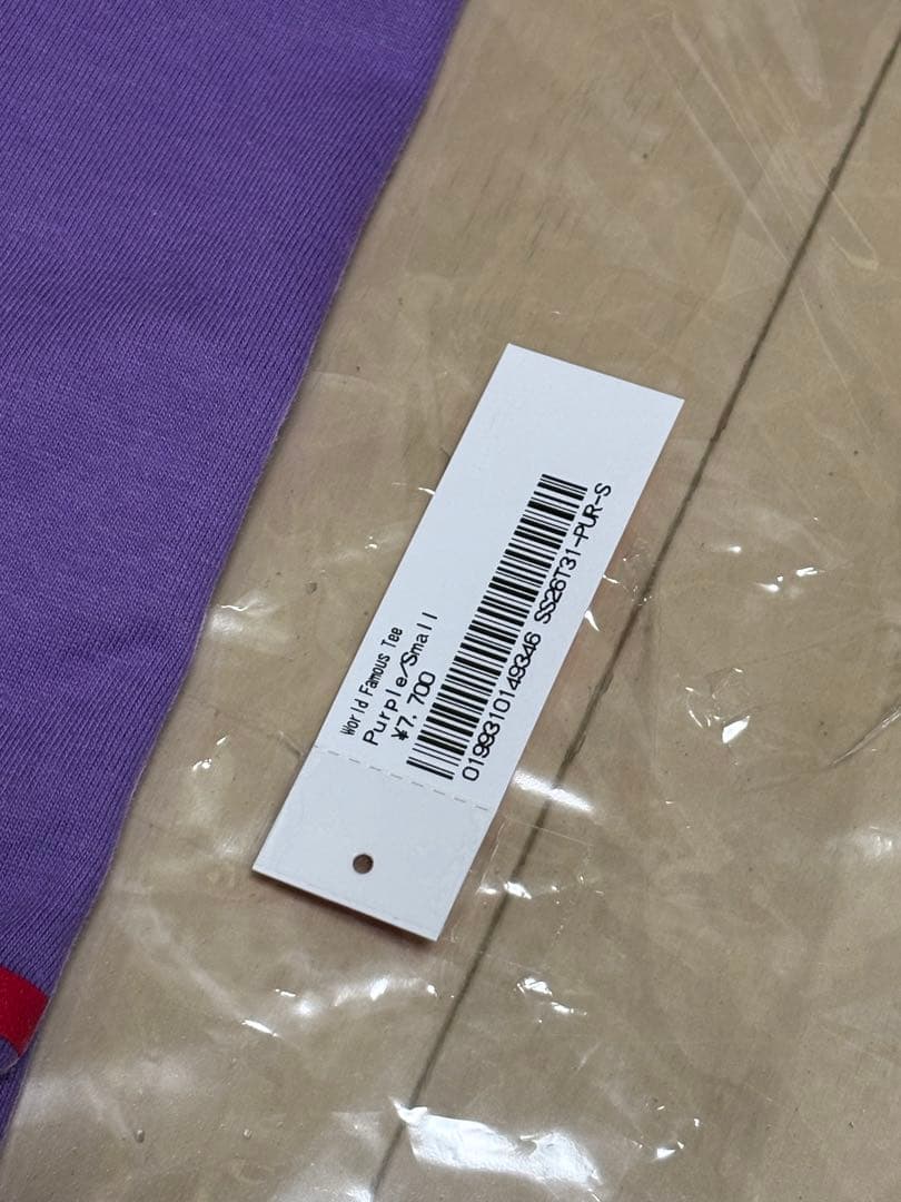 Supreme 26SS World Famous Tee Sサイズ