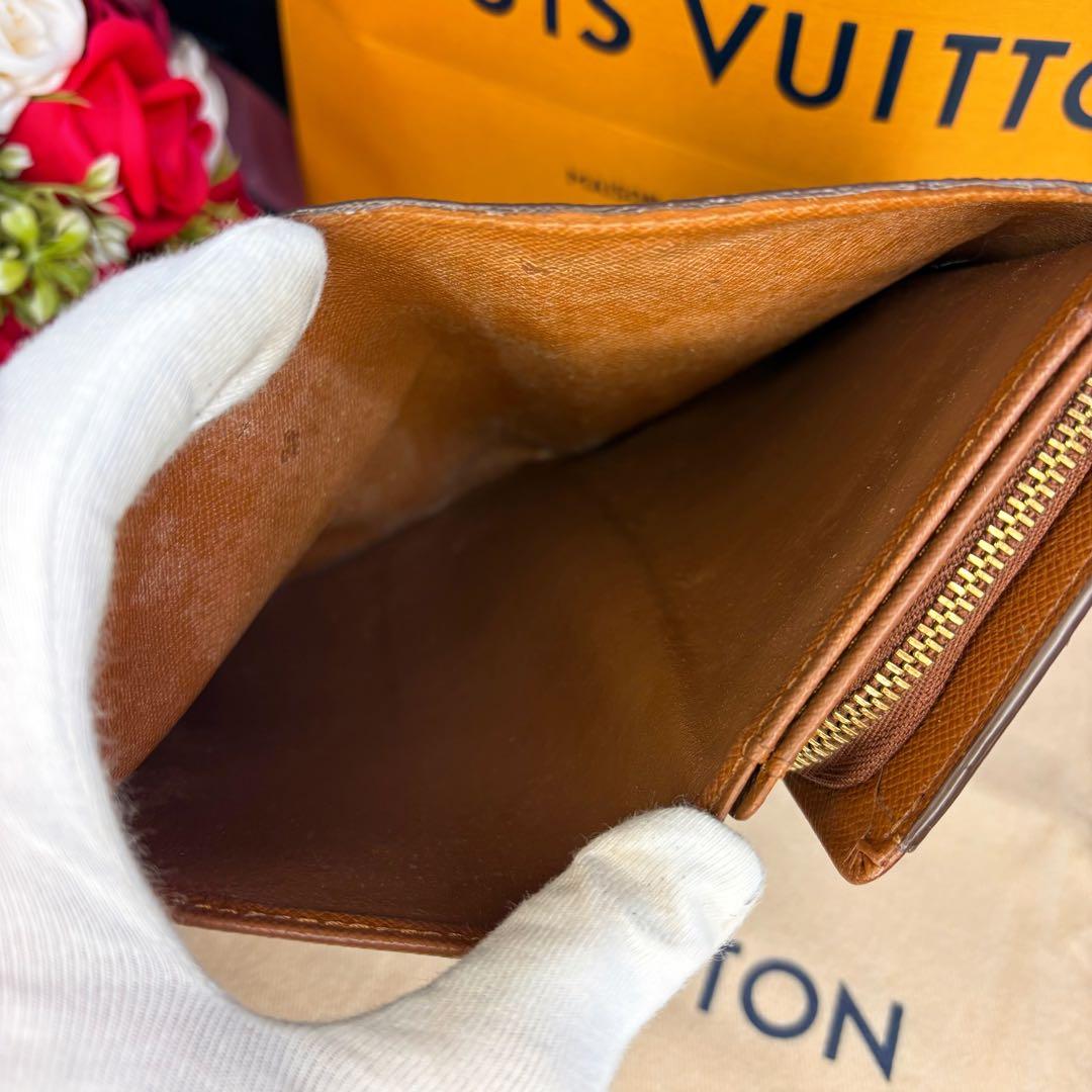 ✨超美品✨️ルイヴィトン モノグラム ポルトモネ ビエ トレゾール 二つ折り財布