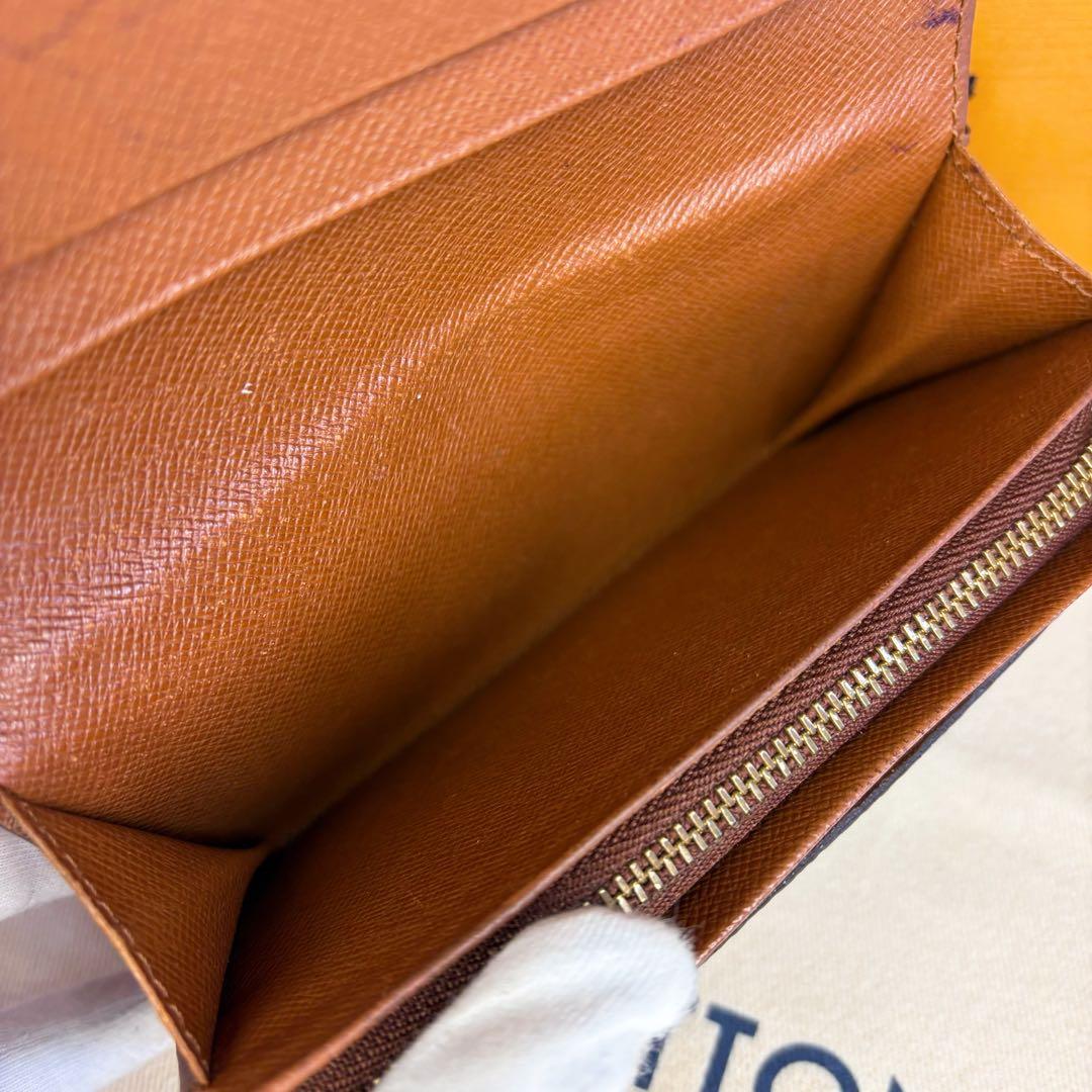 ✨超美品✨️ルイヴィトン モノグラム ポルトモネ ビエ トレゾール 二つ折り財布