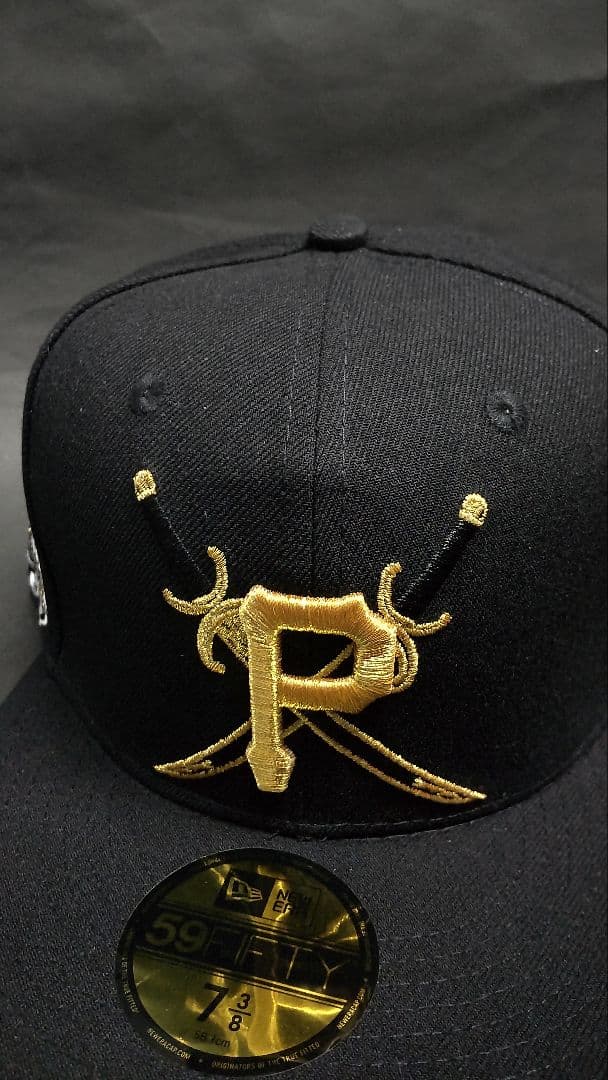 NewEra 59FIFTY×NZMUコラボピッツバーグパイレーツキャップ3/8