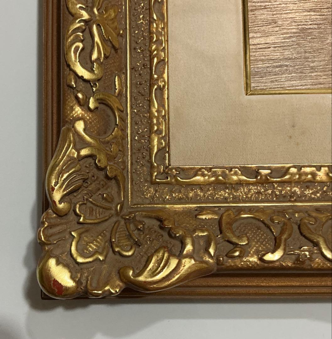専用・額縁・アンティーク・Bルイ別仕様本金はり・水彩画・油絵・美術品・インテリア