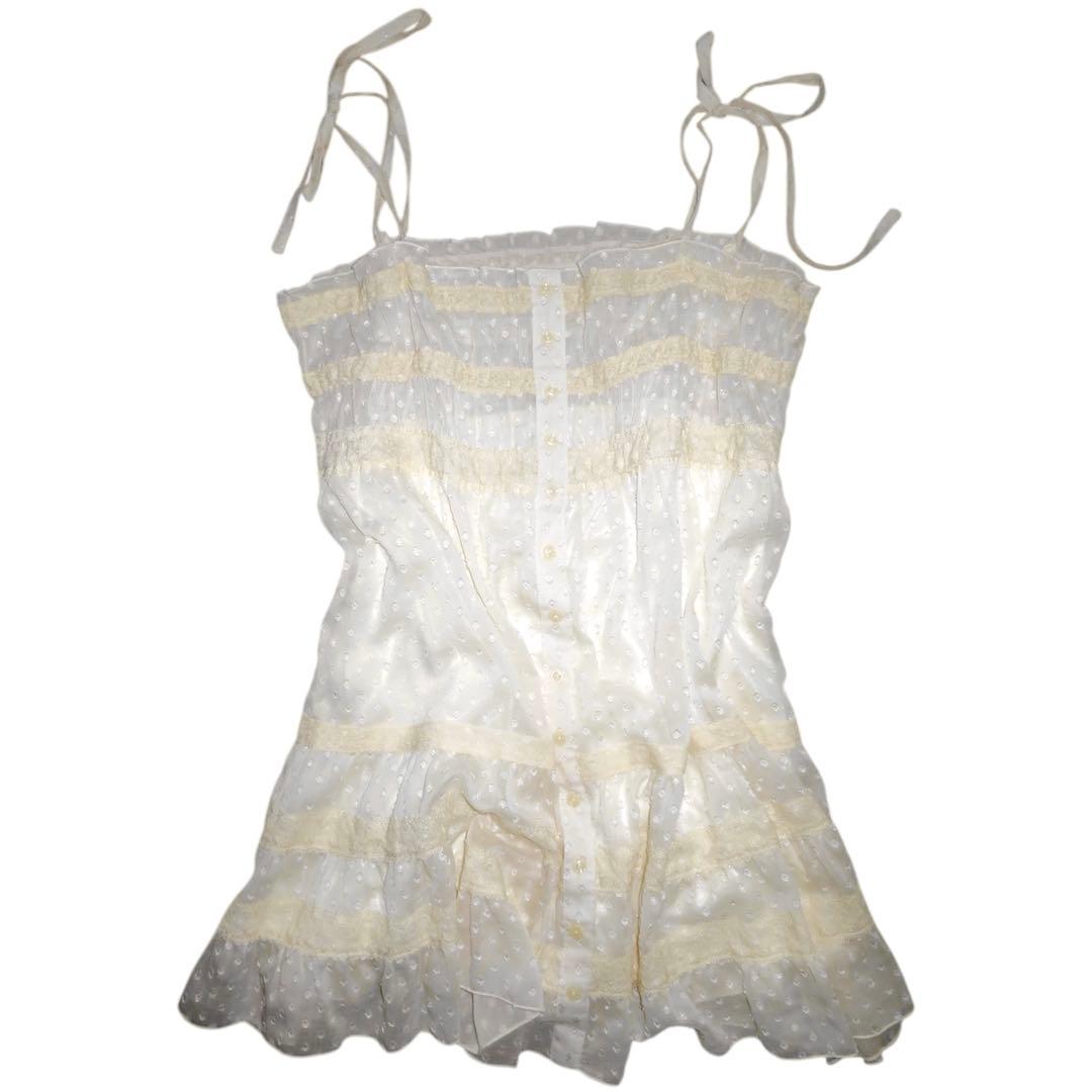 ダークコア y2k tops itimi coquette lingerie