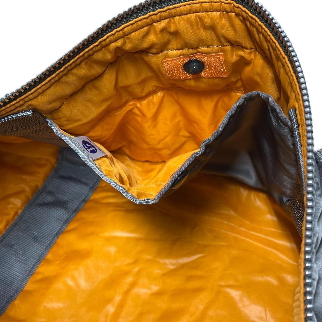 PORTER TANKER 2WAY BOSTON BAG M シルバーグレー