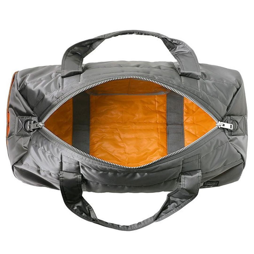 PORTER TANKER 2WAY BOSTON BAG M シルバーグレー