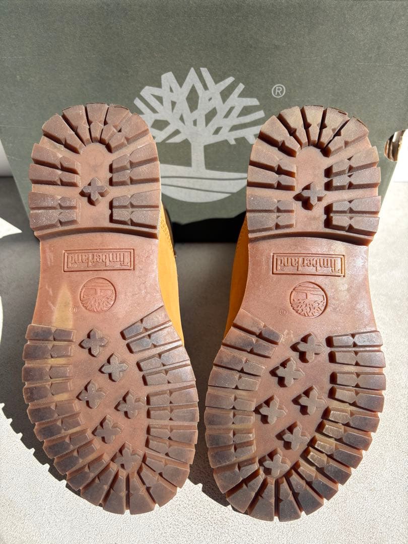 Timberland 6インチブーツ イエローブーツ 23cm 防水 美品