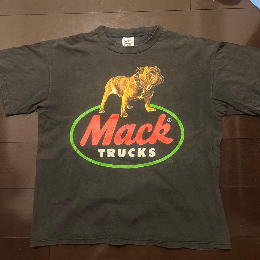 ビンテージ Mack TRUCKS Tシャツ ブラック XL
