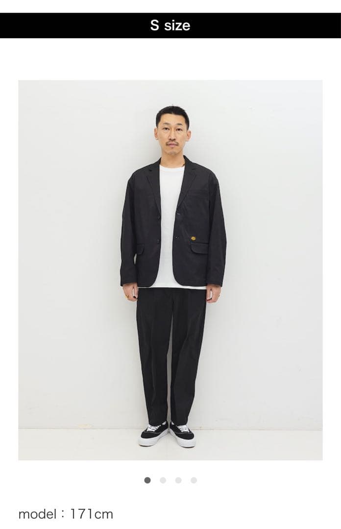 TRIPSTER dickies 第7弾　セットアップ　チャコール/S 野村訓市