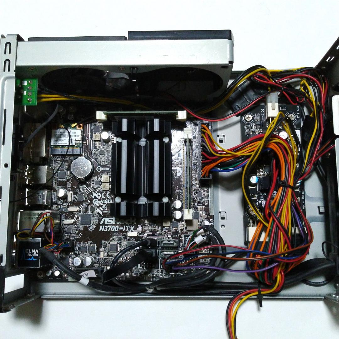 デスクトップPC コンパクト スリム Mini-ITX ストレージなし