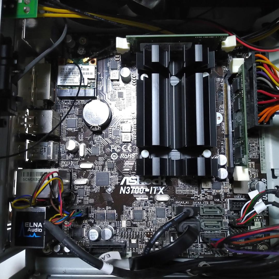 デスクトップPC コンパクト スリム Mini-ITX ストレージなし