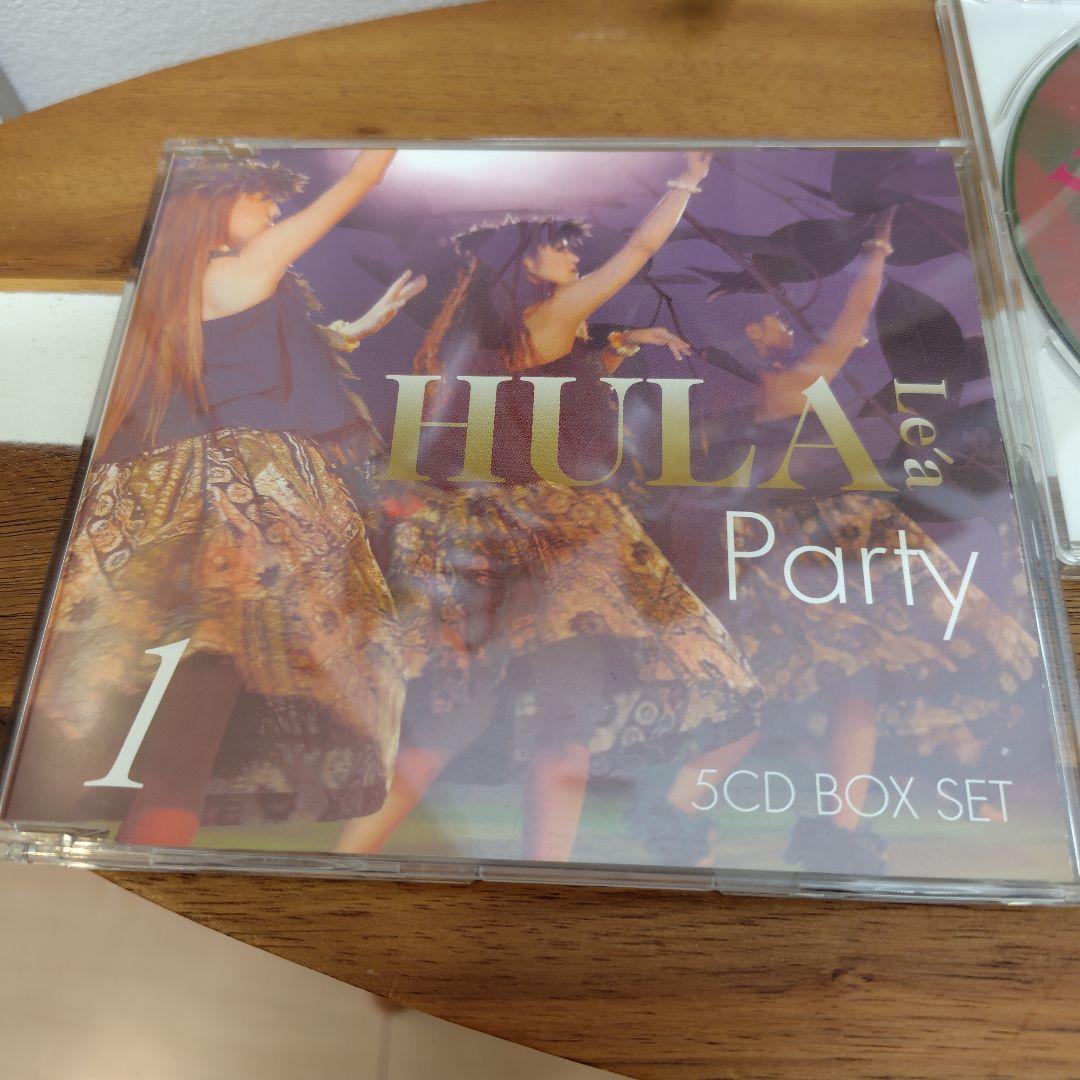 『HULA Lea Party』フラレア パーティー　CD×5枚 BOX SET