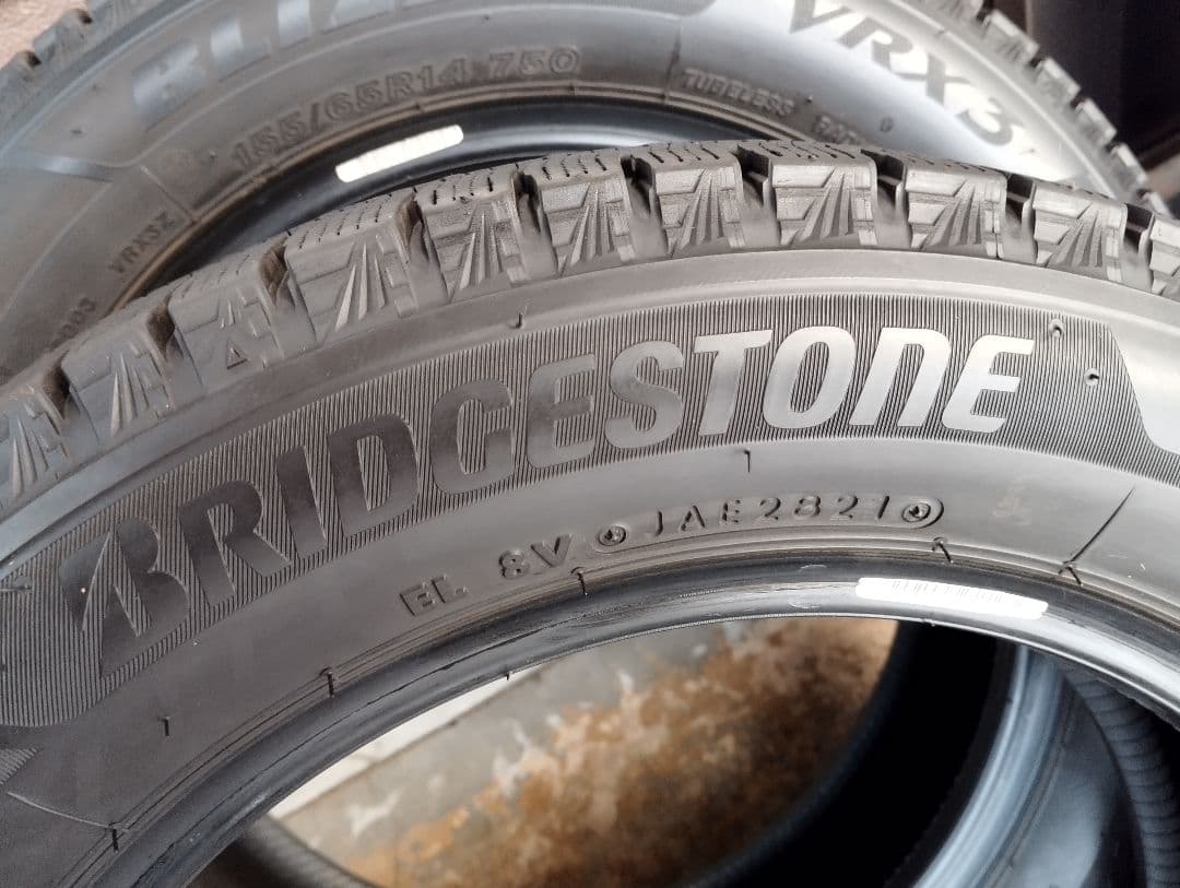 【カズサン】BRIDGESTONE 21年 VRX3 155/65R14