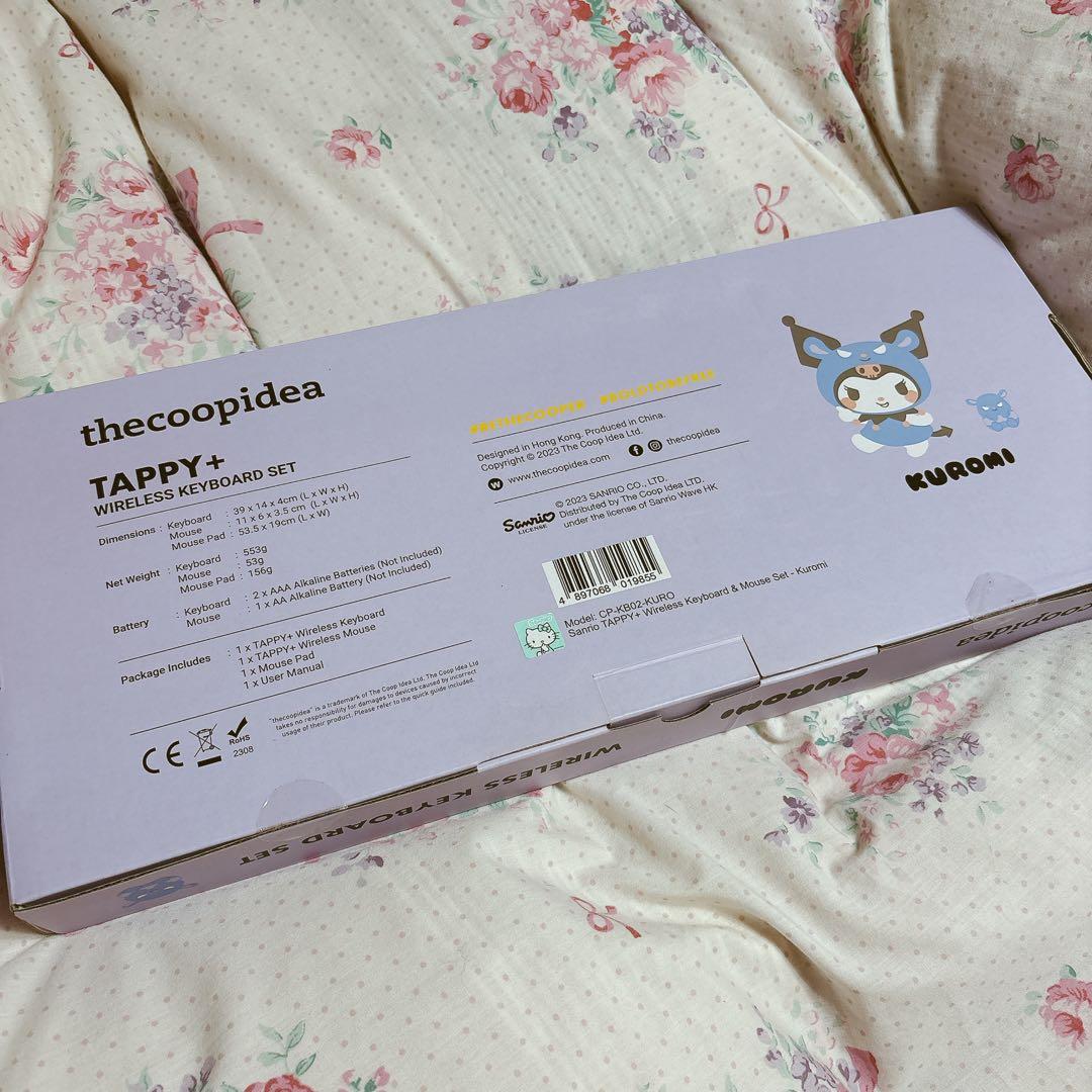 香港限定 thecoopidea クロミ Tappy+ キーボードセット
