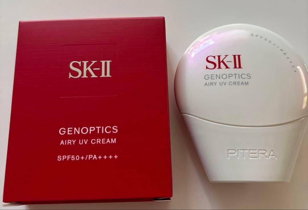 SK-II ジェノプティクス エアリーUV クリーム　ホワイト