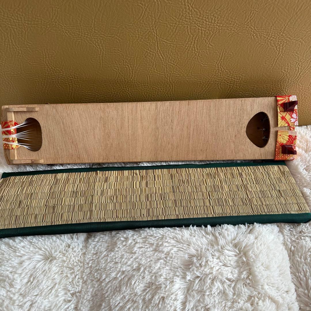 【美品】ミニお琴　全長42cm 琴　箏 和楽器 十三弦