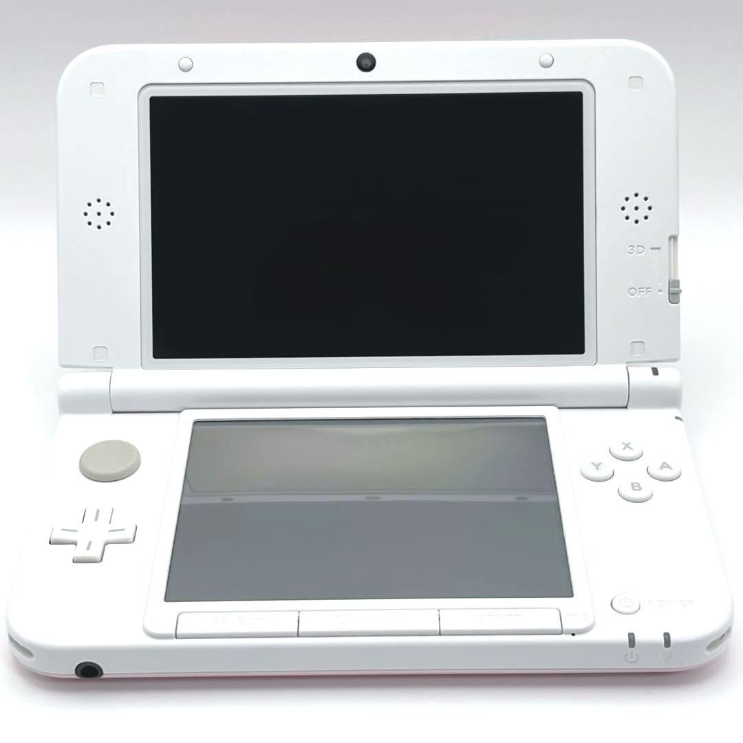 【美品】ニンテンドー3DS LL ピンク×ホワイト 本体 箱付き 動作確認済み