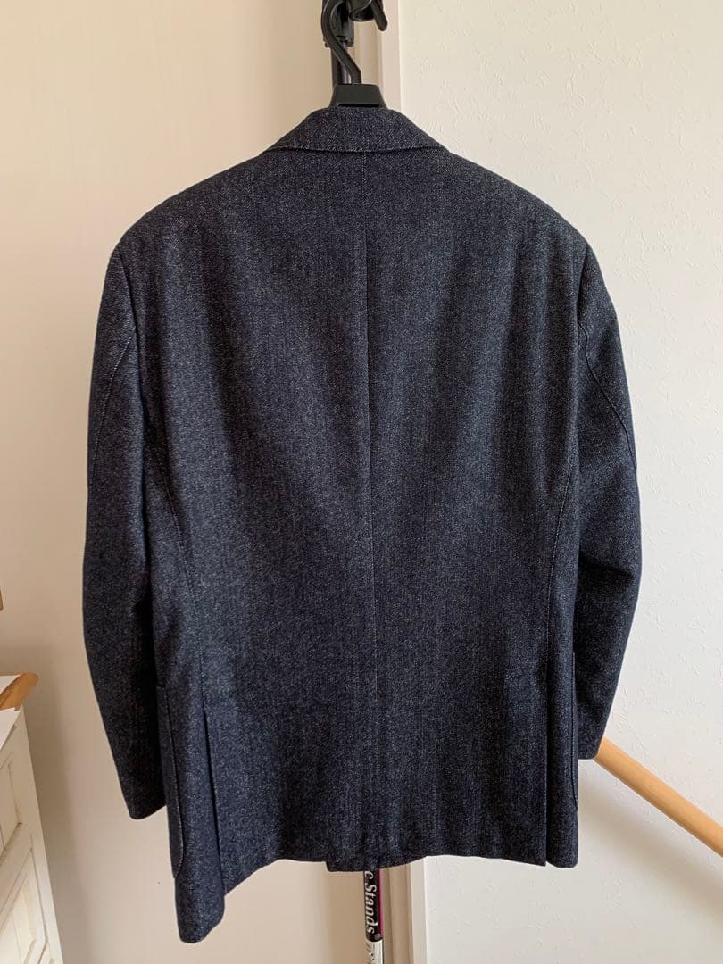 近年 ラルディーニ ダブル テーラードジャケット 46 LARDINI ブレザー