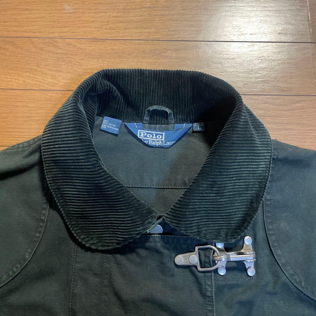 希少 美品 90s ラルフローレン ファイヤーマン ジャケット コーデュロイ襟