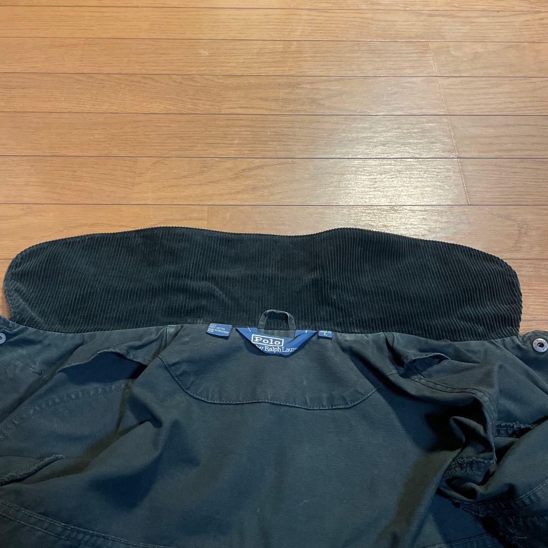 希少 美品 90s ラルフローレン ファイヤーマン ジャケット コーデュロイ襟