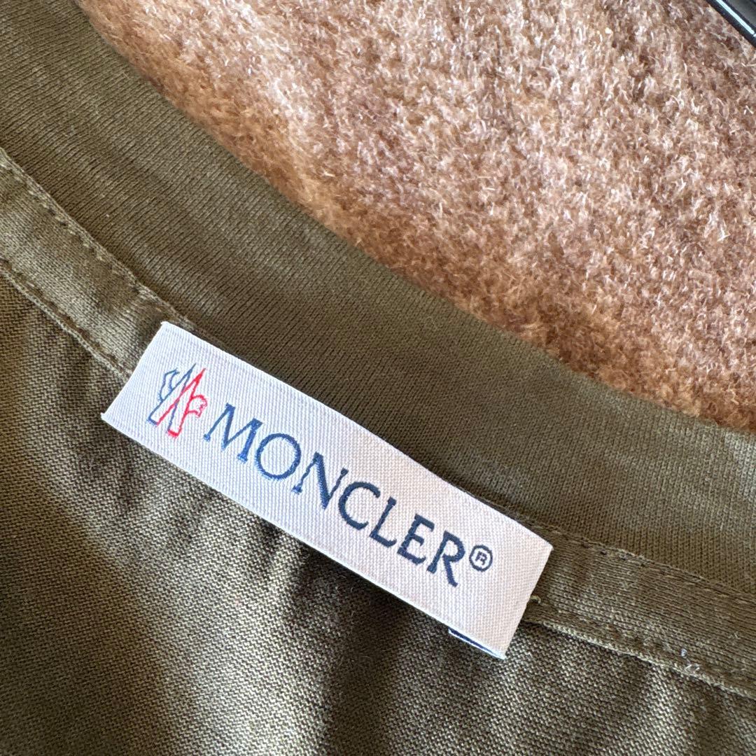 モンクレール　MONCLER カーキ　Tシャツ