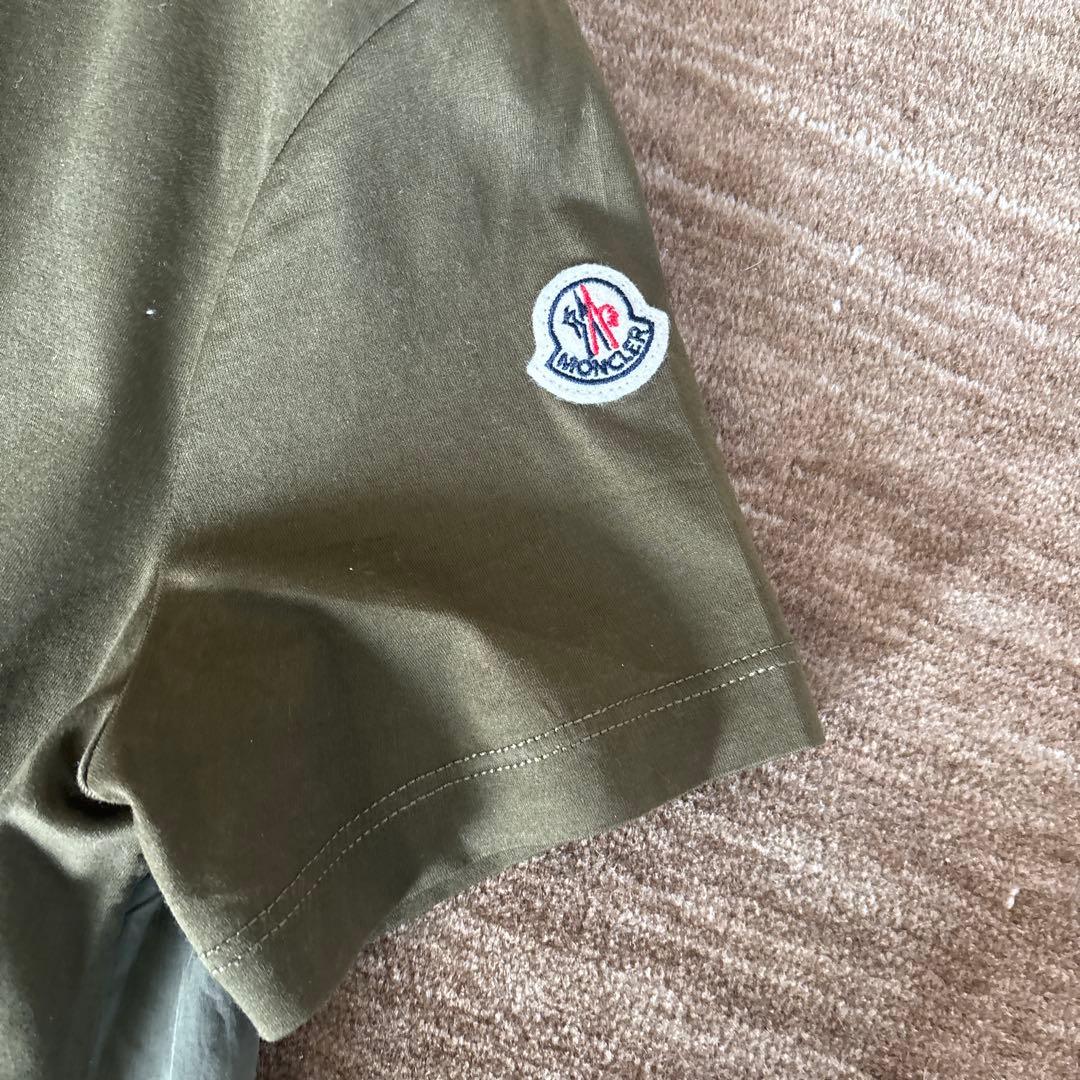 モンクレール　MONCLER カーキ　Tシャツ