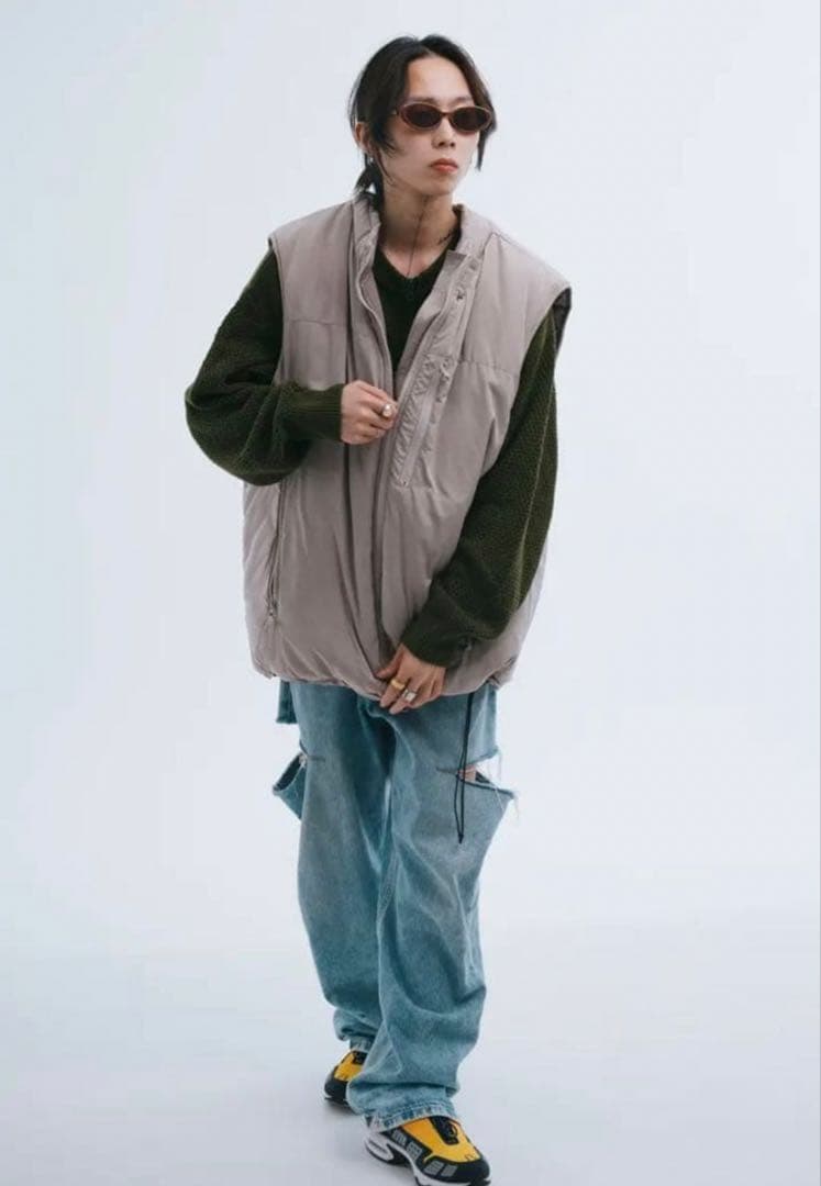 SAMPLE ニートと居候とたかさき reversible vest