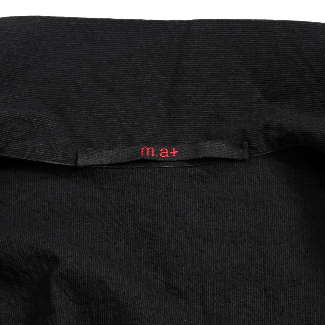 新品 m.a+ 25SS Zipped Tall Collar シャツジャケット