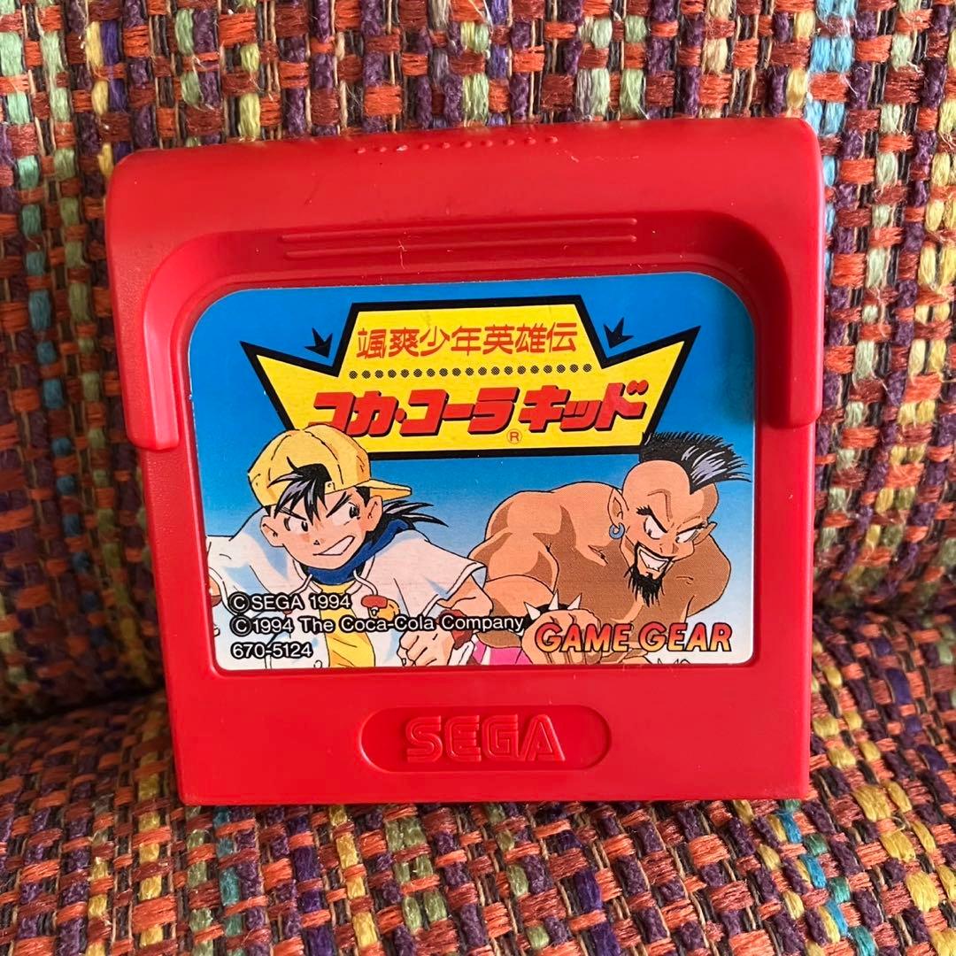 セガ　ゲームギア　コカコーラキッド