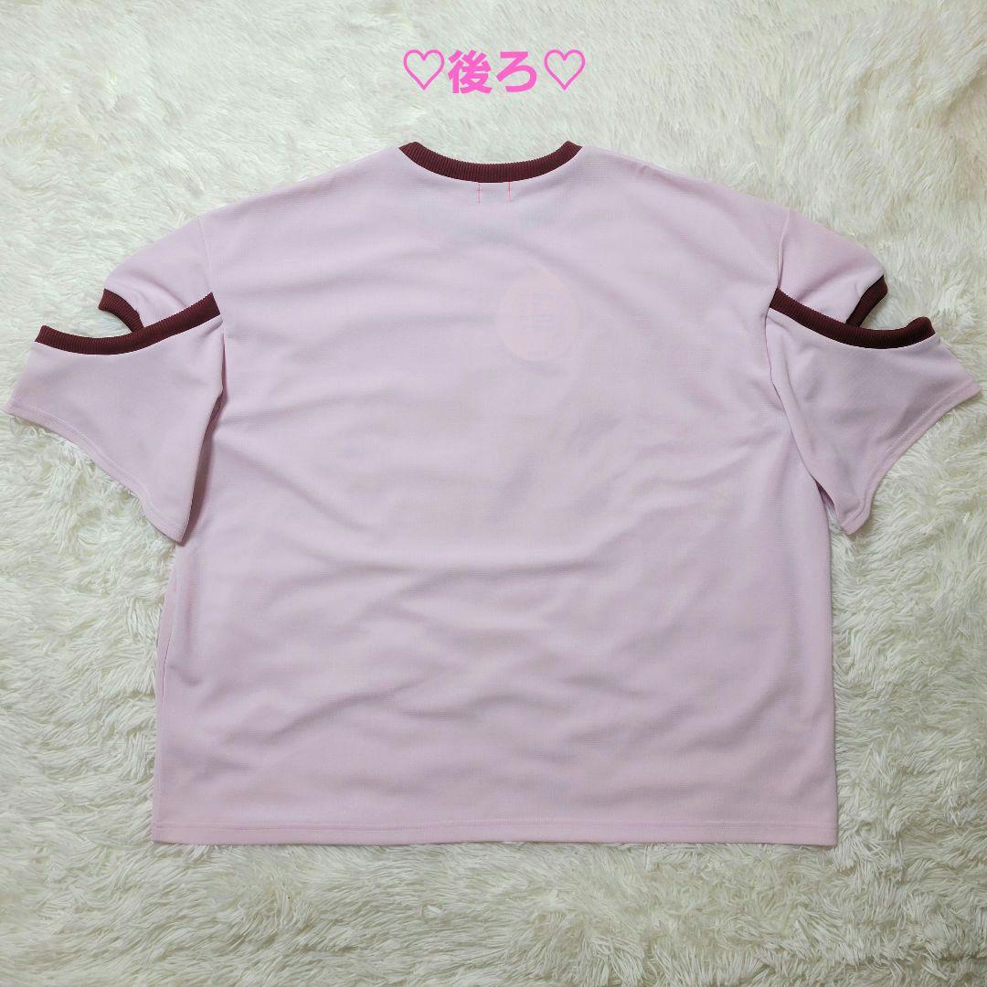 ♡大人F2♡2026SS♡フランキーグロウ♡くま ユニフォーム Tシャツ ピンク