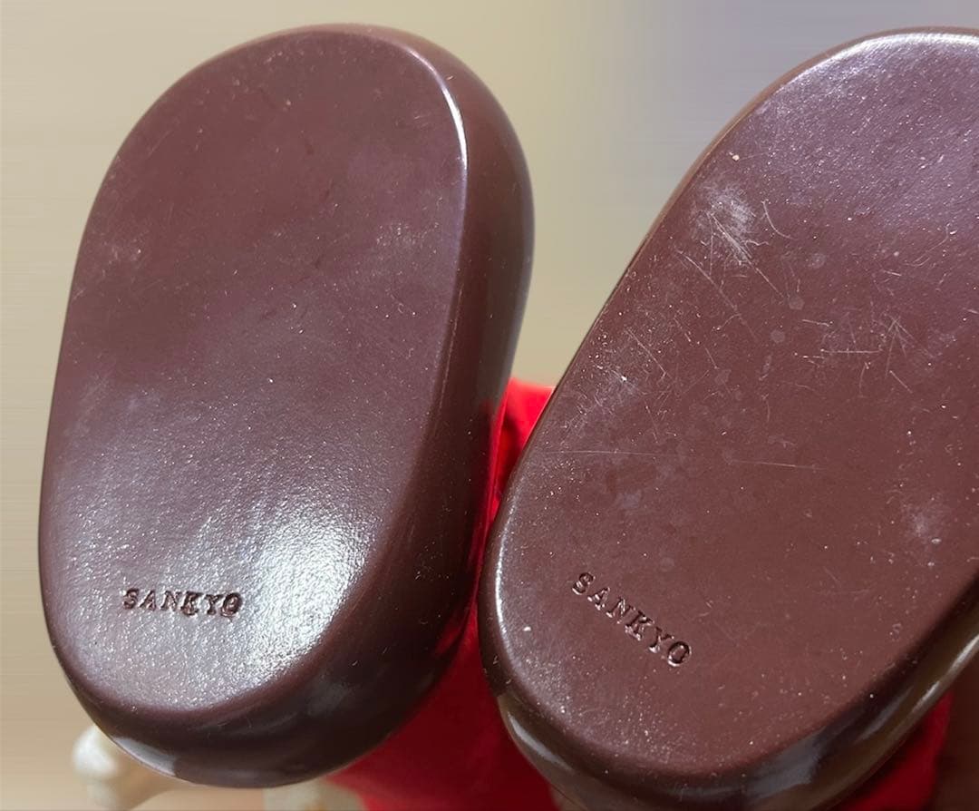 【えいちゃん】昭和レトロSANKYO 首振りミッキーマウス オルゴール