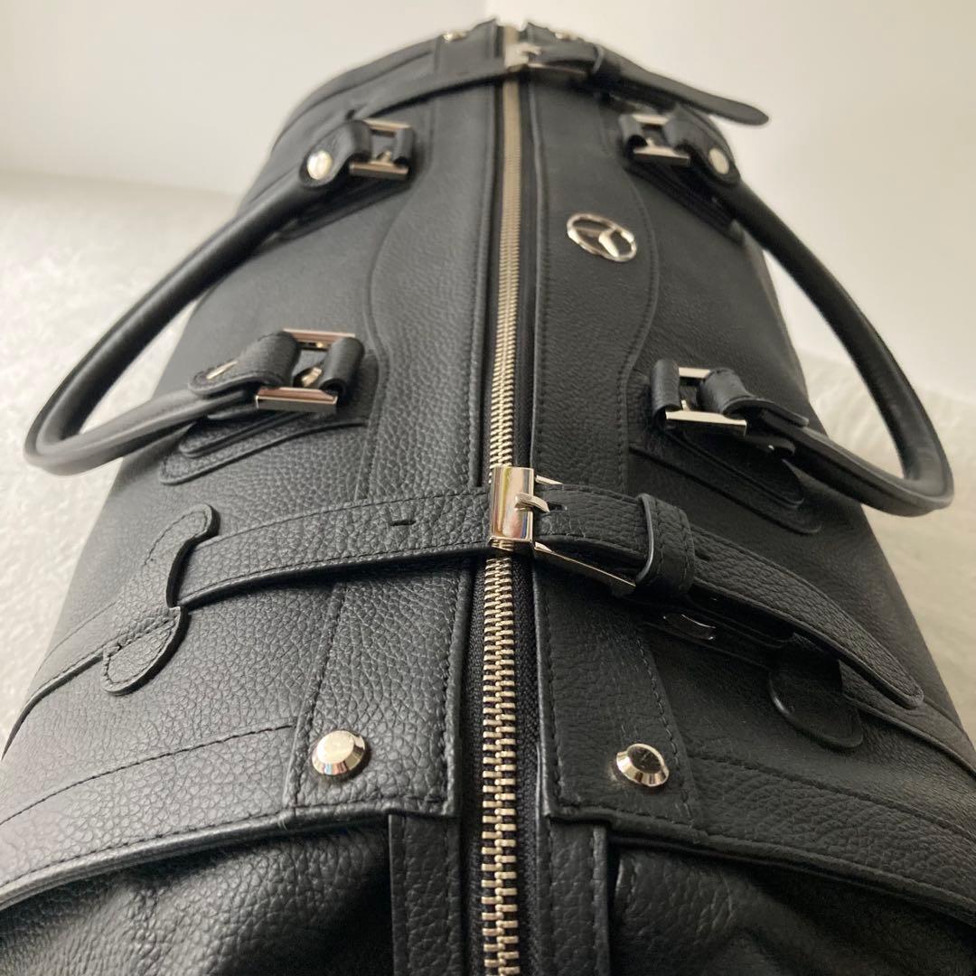 【ほぼ美品】メルセデスベンツ × ゴールドファイル ボストンバッグ《非売品》
