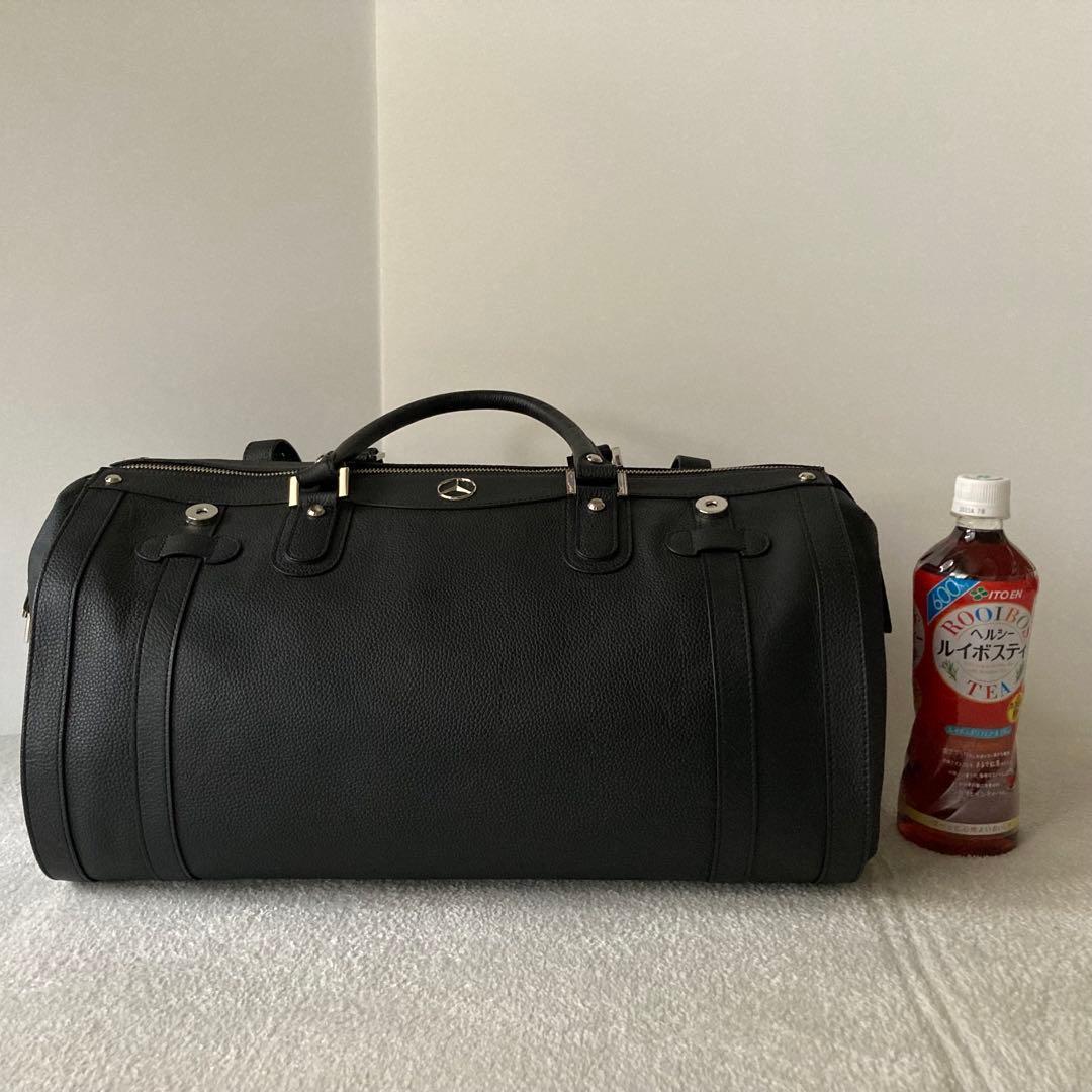 【ほぼ美品】メルセデスベンツ × ゴールドファイル ボストンバッグ《非売品》