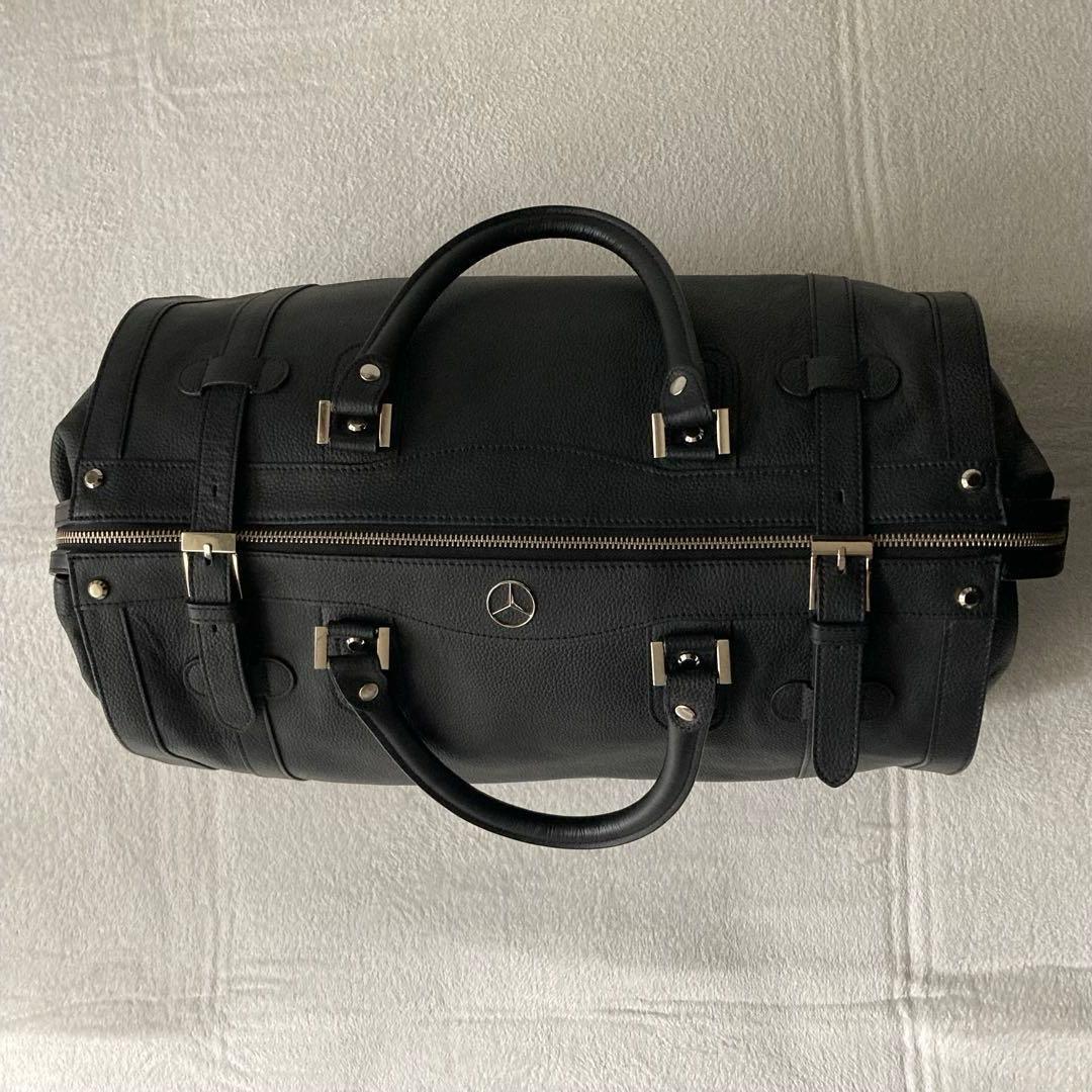 【ほぼ美品】メルセデスベンツ × ゴールドファイル ボストンバッグ《非売品》