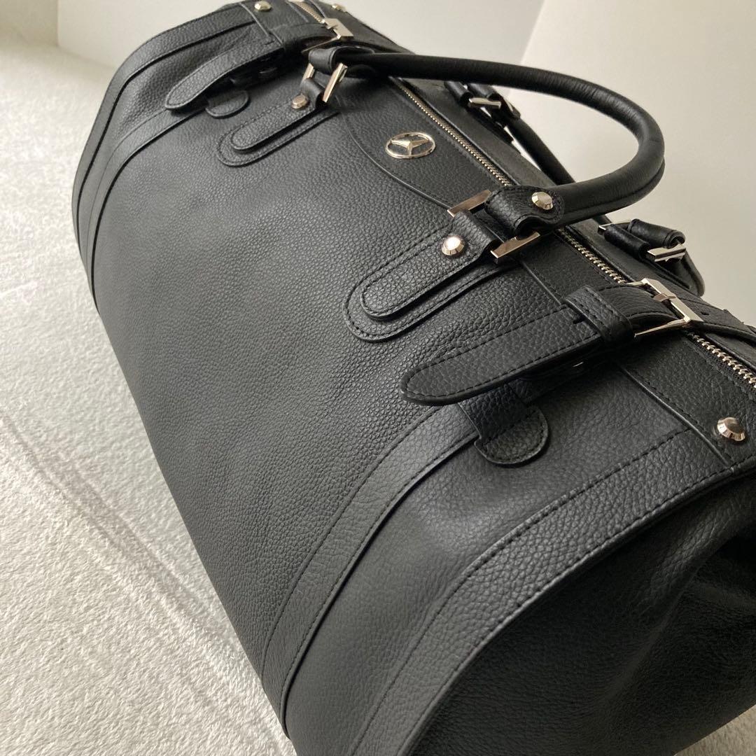 【ほぼ美品】メルセデスベンツ × ゴールドファイル ボストンバッグ《非売品》