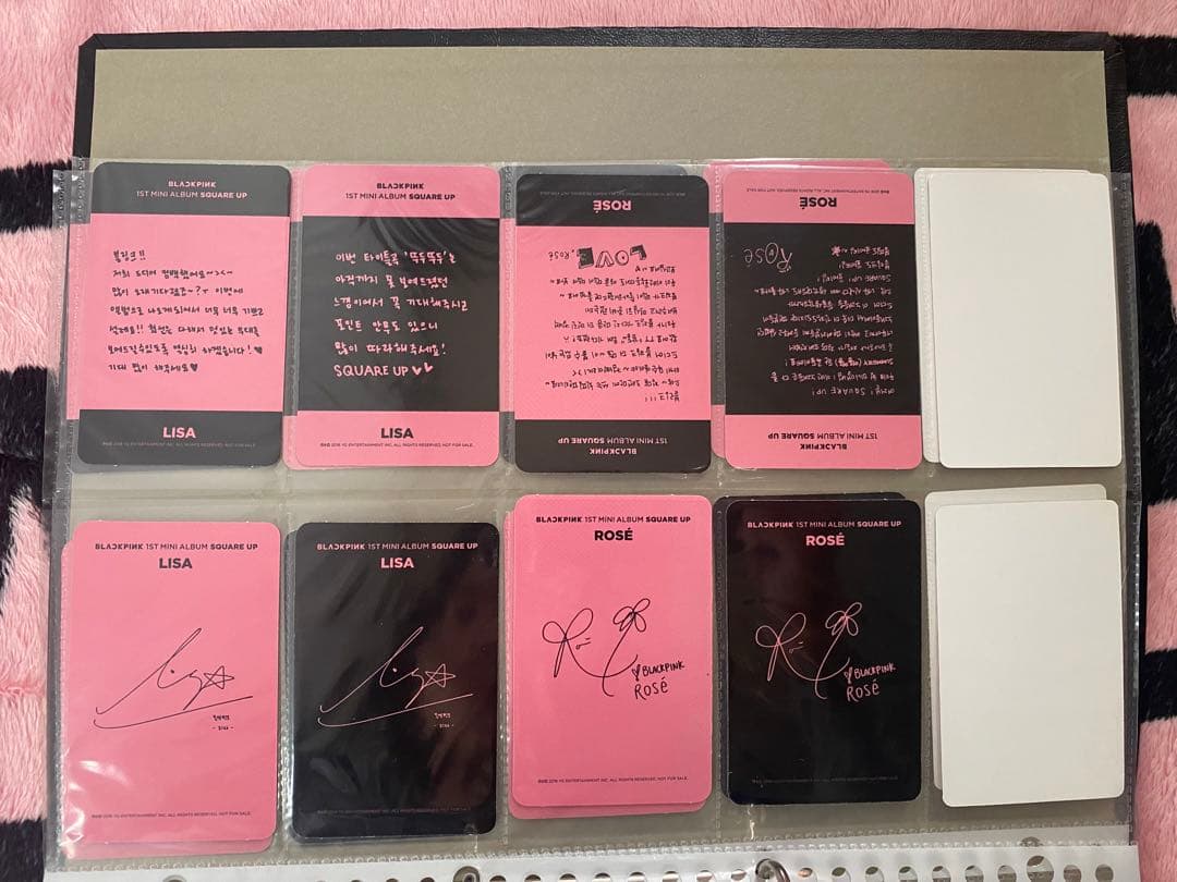 K-POP・アジア Blackpink Square up Set