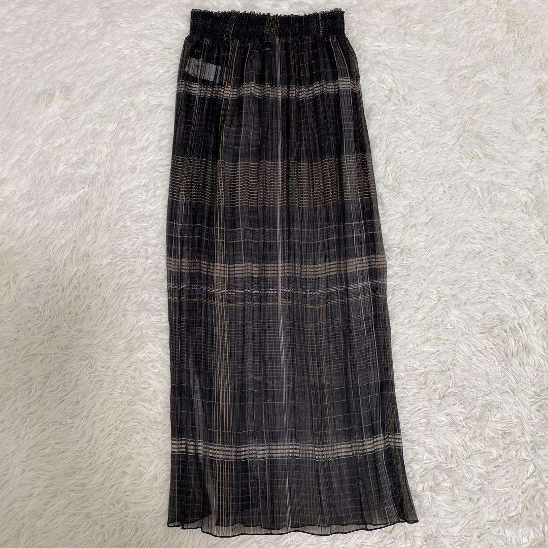 AMERI MEDI STRAIN CHECK SKIRT 完売カラー 25SS