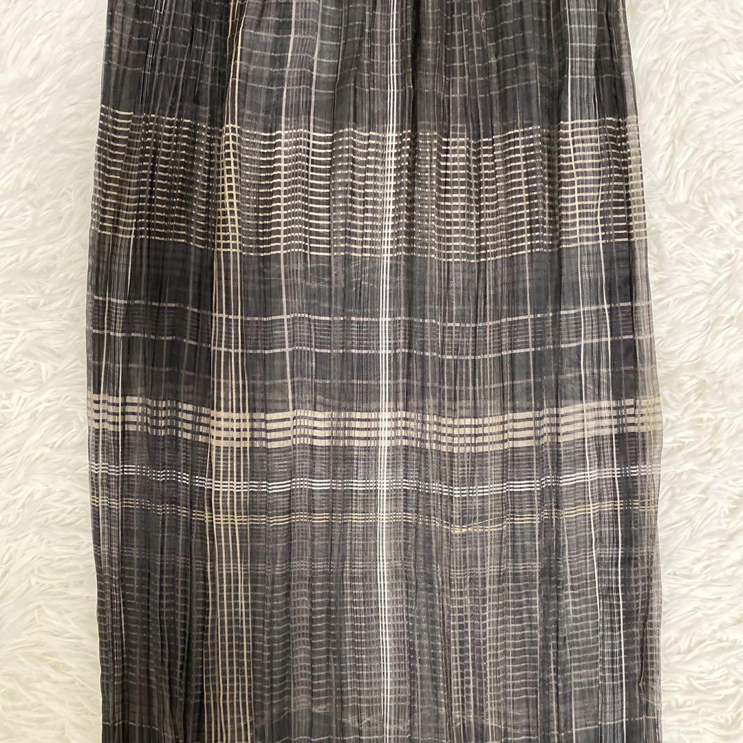 AMERI MEDI STRAIN CHECK SKIRT 完売カラー 25SS