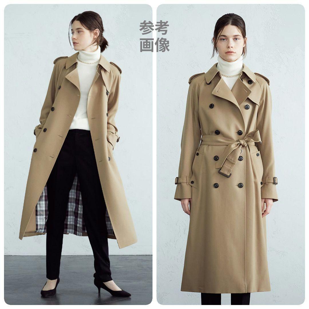 周年特別モデル激レア【極美品】アクアスキュータム ウールギャバジントレンチコート