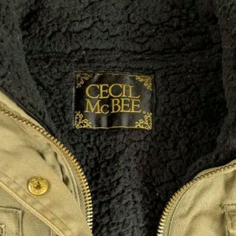 平成ギャル y2k グランジ　ミリタリージャケット CECIL McBEE　レア