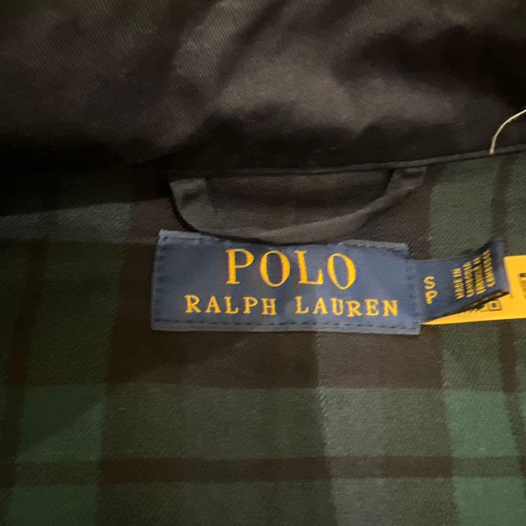Polo Ralph Lauren ネイビー ノーカラージャケット