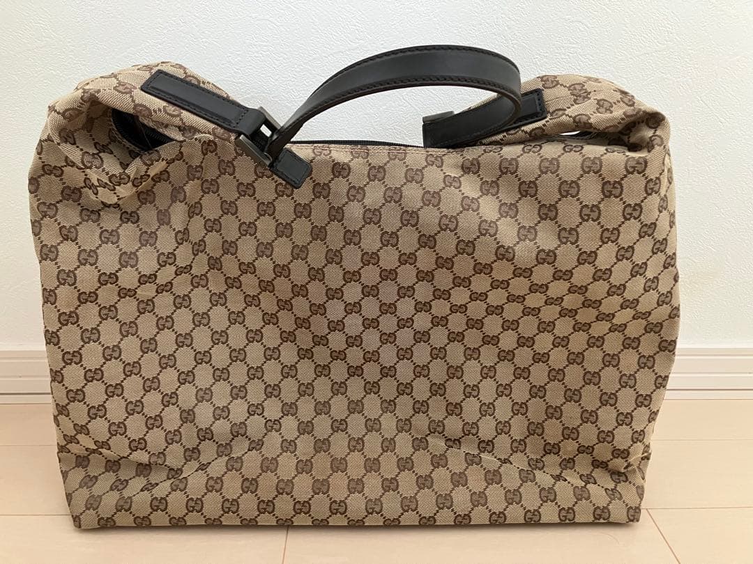 レア品‼️【美品】GUCCI GGパターン トラベルバッグ