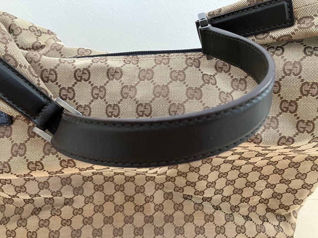 レア品‼️【美品】GUCCI GGパターン トラベルバッグ