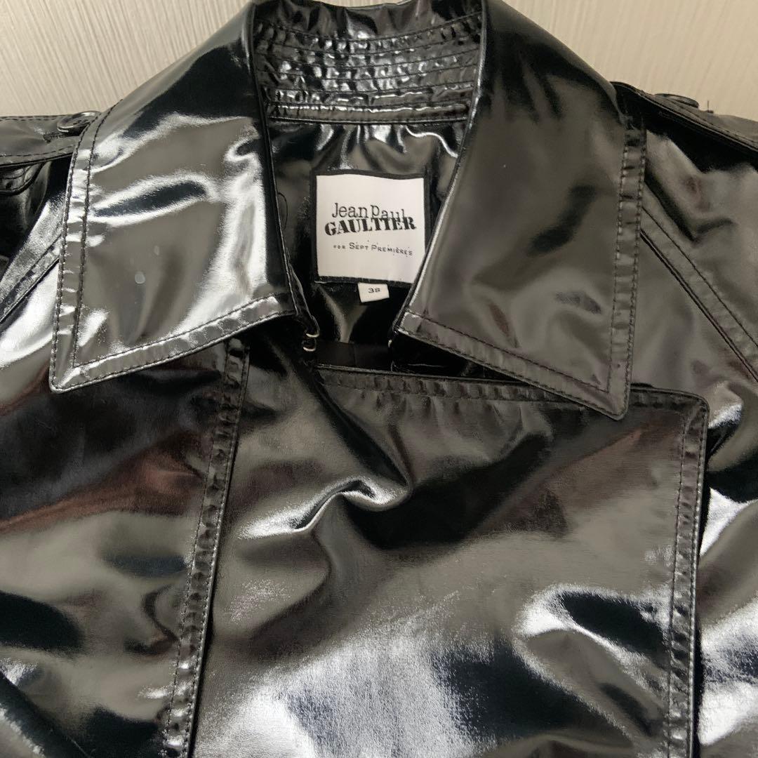 Jean Paul Gaultier ブラックトレンチコート 38